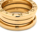 ブルガリ BVLGARI ビーゼロワン B-zero1 3バンド イエローゴールド K18YG #48 リング 指輪 Au750 18K 18金 8号