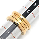 ブルガリ BVLGARI ビーゼロワン B-zero1 3バンド イエローゴールド K18YG #48 リング 指輪 Au750 18K 18金 8号