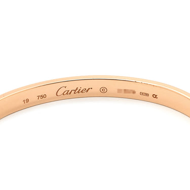 カルティエ Cartier LOVE ラブブレスレット 旧型 ピンクゴールド K18PG #19 ブレスレット 750 18K PG バングル ドライバー欠品