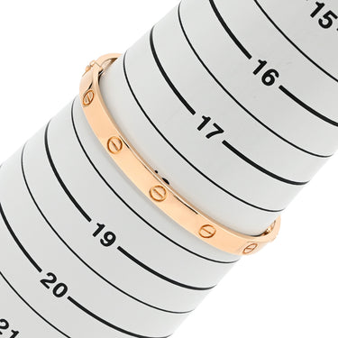 カルティエ Cartier LOVE ラブブレスレット 旧型 ピンクゴールド K18PG #19 ブレスレット 750 18K PG バングル ドライバー欠品