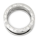 ブルガリ BVLGARI ビーゼロワン B-zero1 2バンド ホワイトゴールド K18WG #49 リング 指輪 Au750 18K 18金 8.5号