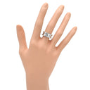 ブルガリ BVLGARI ビーゼロワン B-zero1 2バンド ホワイトゴールド K18WG #49 リング 指輪 Au750 18K 18金 8.5号