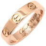 カルティエ Cartier ミニラブリング ピンクゴールド K18PG #48(JP8) リング 指輪 LOVE Ring 750 18K PG 18金 8号