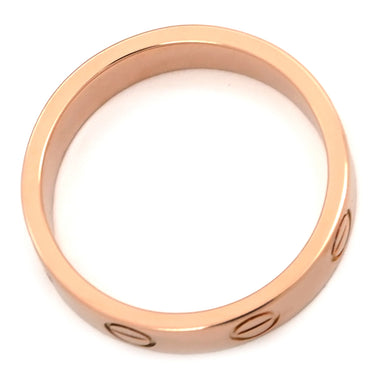 カルティエ Cartier ミニラブリング ピンクゴールド K18PG #48(JP8) リング 指輪 LOVE Ring 750 18K PG 18金 8号