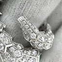 ブルガリ BVLGARI セルペンティ ダイヤリング 354699 ホワイトゴールド K18WG エメラルド ダイヤモンド 14041 リング 指輪 BVLGARI 22.5号