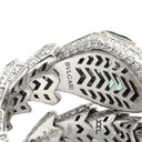 ブルガリ BVLGARI セルペンティ ダイヤリング 354699 ホワイトゴールド K18WG エメラルド ダイヤモンド 14041 リング 指輪 BVLGARI 22.5号