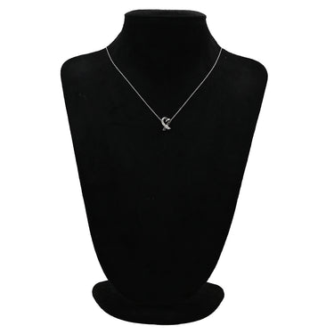 ティファニー Tiffany & Co パロマ・ピカソ ラビング ハート ダイヤ ホワイトゴールド K18WG ダイヤモンド ネックレス T&Co. Au750 18K