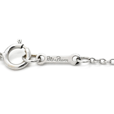 ティファニー Tiffany & Co パロマ・ピカソ ラビング ハート ダイヤ ホワイトゴールド K18WG ダイヤモンド ネックレス T&Co. Au750 18K