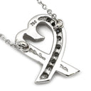 ティファニー Tiffany & Co パロマ・ピカソ ラビング ハート ダイヤ ホワイトゴールド K18WG ダイヤモンド ネックレス T&Co. Au750 18K