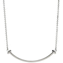 ティファニー Tiffany & Co Tスマイル ペンダント スモール 60011677 ホワイトゴールド K18WG ネックレス Au750 Tiffany T smile