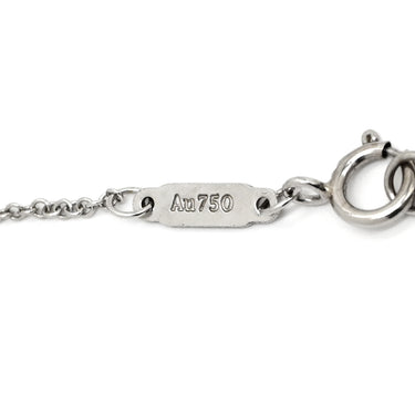 ティファニー Tiffany & Co Tスマイル ペンダント スモール 60011677 ホワイトゴールド K18WG ネックレス Au750 Tiffany T smile