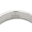 グッチ GUCCI アイコン ホワイトゴールド K18WG #10 リング 指輪 ICON 18K K18 WG 9.5号