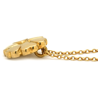 ティファニー Tiffany & Co クラウン オブ ハート イエローゴールド K18YG ネックレス T&Co. パロマピカソ 750 18K 四葉 クローバー