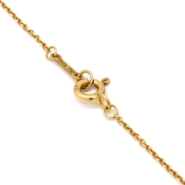 ティファニー Tiffany & Co クラウン オブ ハート イエローゴールド K18YG ネックレス T&Co. パロマピカソ 750 18K 四葉 クローバー