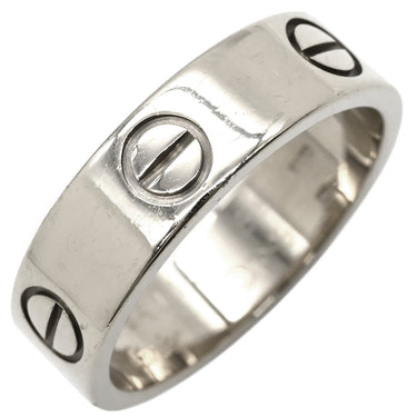 カルティエ Cartier ラブリング B4084700 ホワイトゴールド K18WG #55(JP15) リング 指輪 クラシックモデル LOVE Ring 750 18K WG 18金 14号