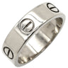 カルティエ Cartier ラブリング B4084700 ホワイトゴールド K18WG #55(JP15) リング 指輪 クラシックモデル LOVE Ring 750 18K WG 18金 14号