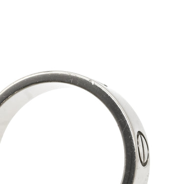 カルティエ Cartier ラブリング B4084700 ホワイトゴールド K18WG #55(JP15) リング 指輪 クラシックモデル LOVE Ring 750 18K WG 18金 14号