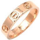 カルティエ Cartier ラブリング スモールモデル B4085250 ピンクゴールド K18PG #50 リング 指輪 LOVE Ring PG Au750 18K ミニサイズ 9号