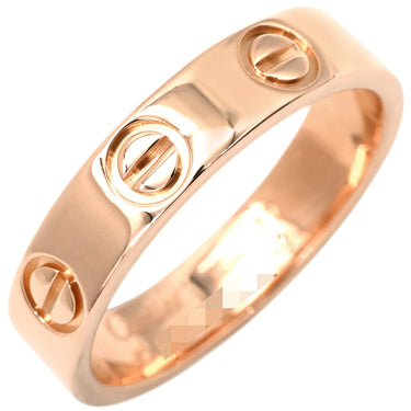 カルティエ Cartier ラブリング スモールモデル B4085250 ピンクゴールド K18PG #50 リング 指輪 LOVE Ring PG Au750 18K ミニサイズ 9号