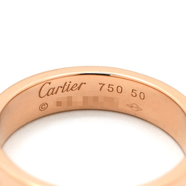 カルティエ Cartier ラブリング スモールモデル B4085250 ピンクゴールド K18PG #50 リング 指輪 LOVE Ring PG Au750 18K ミニサイズ 9号