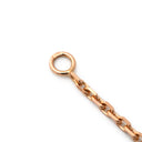 ヴァンクリーフアーペル Van Cleef & Arpels マジック アルハンブラ ロングネックレス ブラウン×ピンクゴールド K18PG レターウッド ネックレス 18K 1モチーフ レターウッド