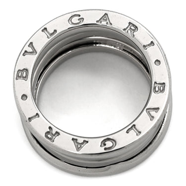 ブルガリ Bvlgari ビーゼロワン B-zero1 3バンドリング ホワイトゴールド K18WG #49(JP9) リング 指輪 BVLGARI 750 18金 8.5号
