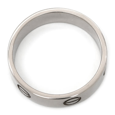 カルティエ Cartier ラブリング クラシックモデル B4084760 ホワイトゴールド K18WG #60 リング 指輪 LOVE Ring K18WG Au750 18K 19.5号
