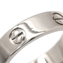 カルティエ Cartier ラブリング クラシックモデル B4084760 ホワイトゴールド K18WG #60 リング 指輪 LOVE Ring K18WG Au750 18K 19.5号