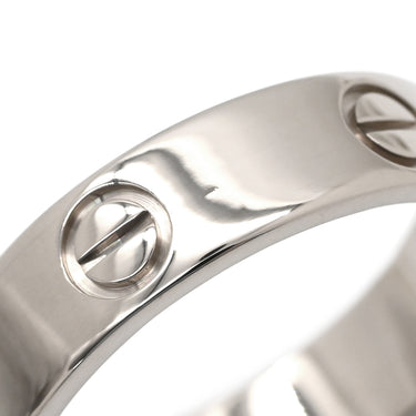 カルティエ Cartier ラブリング クラシックモデル B4084760 ホワイトゴールド K18WG #60 リング 指輪 LOVE Ring K18WG Au750 18K 19.5号
