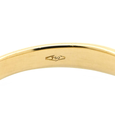 ブルガリ Bvlgari ブルガリブルガリ フリップ イエローゴールド×ホワイトゴールド K18YG ダイヤモンド K18WG リング 指輪 Au750 18K パヴェダイヤ 8号