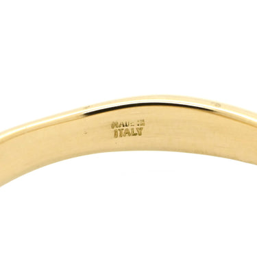 ブルガリ Bvlgari ブルガリブルガリ フリップ イエローゴールド×ホワイトゴールド K18YG ダイヤモンド K18WG リング 指輪 Au750 18K パヴェダイヤ 8号
