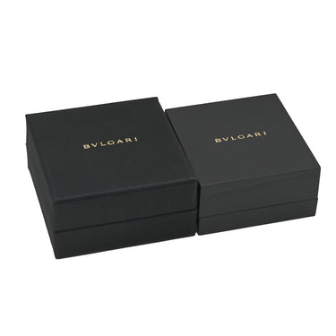 ブルガリ BVLGARI ブルガリブルガリ ソートワール ピンクゴールド K18PG ダイヤモンド イヤリング K18 18K PG RG ダイヤモンド サークル