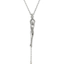 カレライカレラ Carrera y Carrera 女神モチーフ ダイヤモンド ペンダント ホワイトゴールド K18WG ダイヤモンド ネックレス K18WG Au750 ダイヤ 1P 1粒 艶消し加工