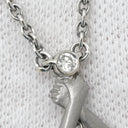 カレライカレラ Carrera y Carrera 女神モチーフ ダイヤモンド ペンダント ホワイトゴールド K18WG ダイヤモンド ネックレス K18WG Au750 ダイヤ 1P 1粒 艶消し加工