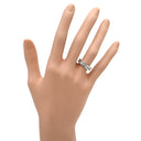 ブルガリ Bvlgari ビーゼロワン B-zero1 1バンドリング XS ホワイトゴールド K18WG ダイヤモンド #48(JP8) リング 指輪 750WG 18金 パヴェ ダイヤモンド 7.5号