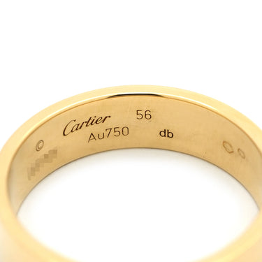 カルティエ Cartier ラブリング イエローゴールド K18YG #56(JP16) リング 指輪 LOVE Ring Au750 18K 18金 16号