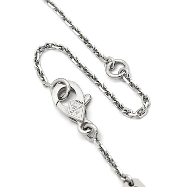 ヴァンクリーフアーペル Van Cleef & Arpels ヴィンテージ アルハンブラ VCARF48700 パールホワイト×ホワイトゴールド K18WG マザーオブパール ネックレス シェル 18K 750 WG