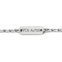 ヴァンクリーフアーペル Van Cleef & Arpels ヴィンテージ アルハンブラ VCARF48700 パールホワイト×ホワイトゴールド K18WG マザーオブパール ネックレス シェル 18K 750 WG