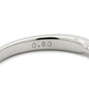 ノンブランド NON BRAND 一文字 ダイヤモンド プラチナシルバー Pt900 ダイヤモンド リング 指輪 プラチナ Pt900 5P 5石 5粒 エンゲージ ブライダル セミエタニティ 8号
