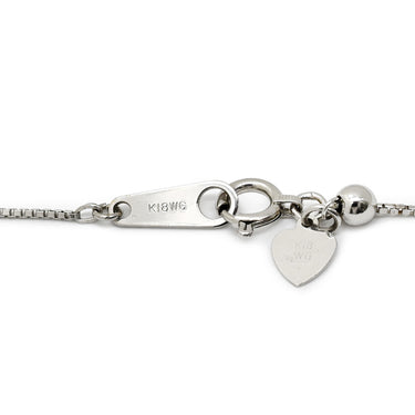 ノンブランド NON BRAND ダイヤペンダント 2.0ct ホワイトゴールド K18WG ダイヤモンド ネックレス 3連 ドロップ 18K 750 WG 21石 ラウンドブリリアント
