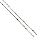 ノンブランド NON BRAND ダイヤモンド 0.78ct ホワイトゴールド×プラチナシルバー K18WG ダイヤモンド Pt900（モチーフ） Pt850(チェーン) ネックレス K18WG Pt900 Pt850 コンビ シャンデリアペンダント バゲットカット