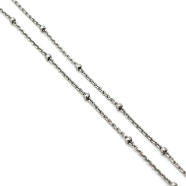 ノンブランド NON BRAND ダイヤモンド 0.78ct ホワイトゴールド×プラチナシルバー K18WG ダイヤモンド Pt900（モチーフ） Pt850(チェーン) ネックレス K18WG Pt900 Pt850 コンビ シャンデリアペンダント バゲットカット