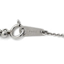 ノンブランド NON BRAND ダイヤモンド 0.78ct ホワイトゴールド×プラチナシルバー K18WG ダイヤモンド Pt900（モチーフ） Pt850(チェーン) ネックレス K18WG Pt900 Pt850 コンビ シャンデリアペンダント バゲットカット