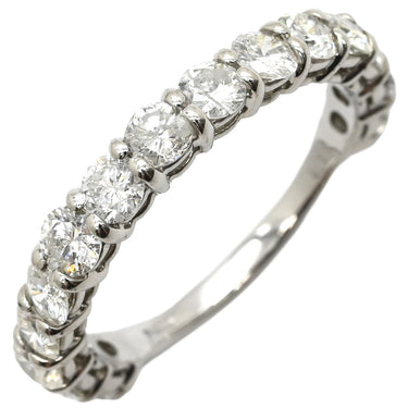 ノンブランド NON BRAND ハーフエタニティリング ダイヤモンド 2.0ct プラチナシルバー Pt900 ダイヤモンド リング 指輪 プラチナ Pt900 15P 15石 15粒 シェアドプロング 16号