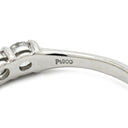 ノンブランド NON BRAND ハーフエタニティリング ダイヤモンド 2.0ct プラチナシルバー Pt900 ダイヤモンド リング 指輪 プラチナ Pt900 15P 15石 15粒 シェアドプロング 16号