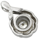 ノンブランド NON BRAND ダイヤ 0.531ct デザインリング プラチナシルバー Pt900 ダイヤモンド ペンダントトップ 1粒 1石 プラチナ900 ネックレストップ しずく