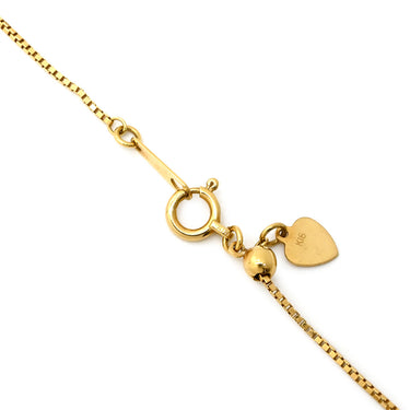 ノンブランド NON BRAND ダイヤモンド フラワーモチーフ イエローゴールド K18YG ダイヤモンド ネックレス 18K 750 YG 花