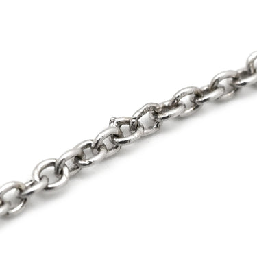 ノンブランド NON BRAND レイヤード ダイヤモンド ホワイトゴールド K18WG ダイヤモンド ネックレス Au750 18K 18金 2連 2重 フラワー 花モチーフ