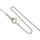 ノンブランド NON BRAND ソリティア ダイヤモンド プラチナシルバー Pt900 ダイヤモンド Pt850(チェーン/造幣局検定マーク) ネックレス プラチナ 1P 1石 1粒 6本花爪 両吊りタイプ 小さめ