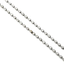 ノンブランド NON BRAND ダイヤモンド 0.547ct ペンダント プラチナシルバー Pt900 ダイヤモンド PT850(チェーン) ネックレス 1粒 1石 ラウンドブリリアントカット ボールチェーン